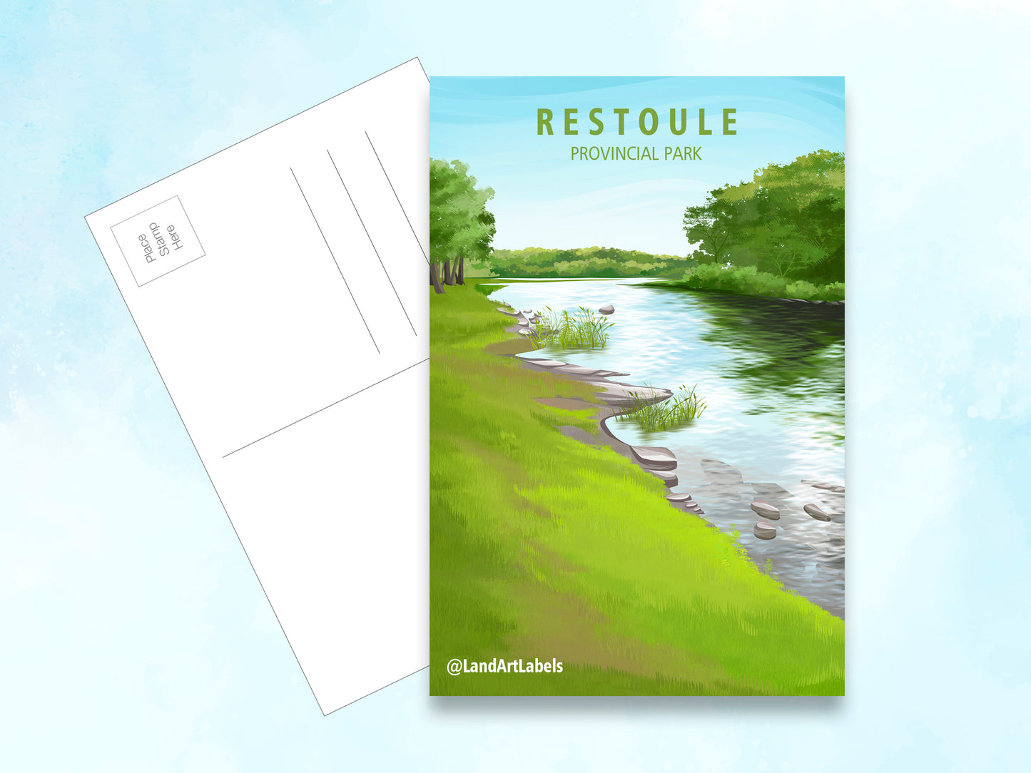 Restoule Provincial Park - Postcard