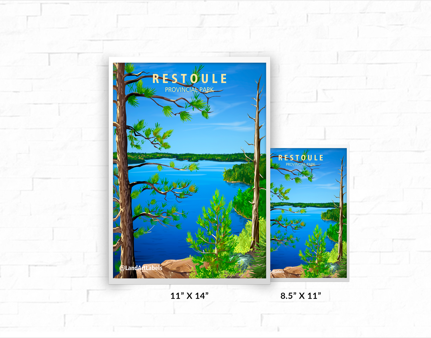 Restoule Provincial Park, Lookout - Poster