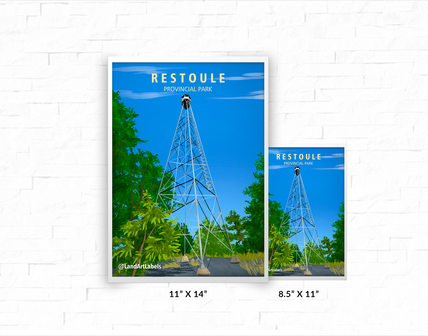 Restoule Provincial Park, Fire Tower - Poster