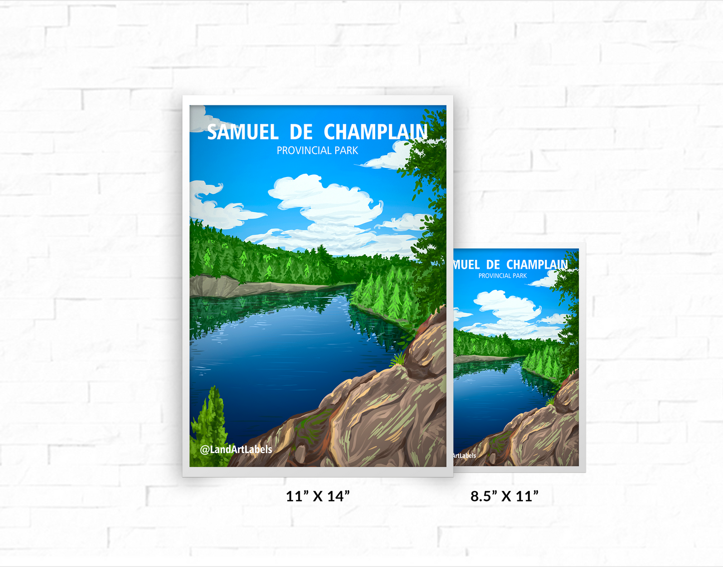 Samuel de Champlain Proincial Park - Poster