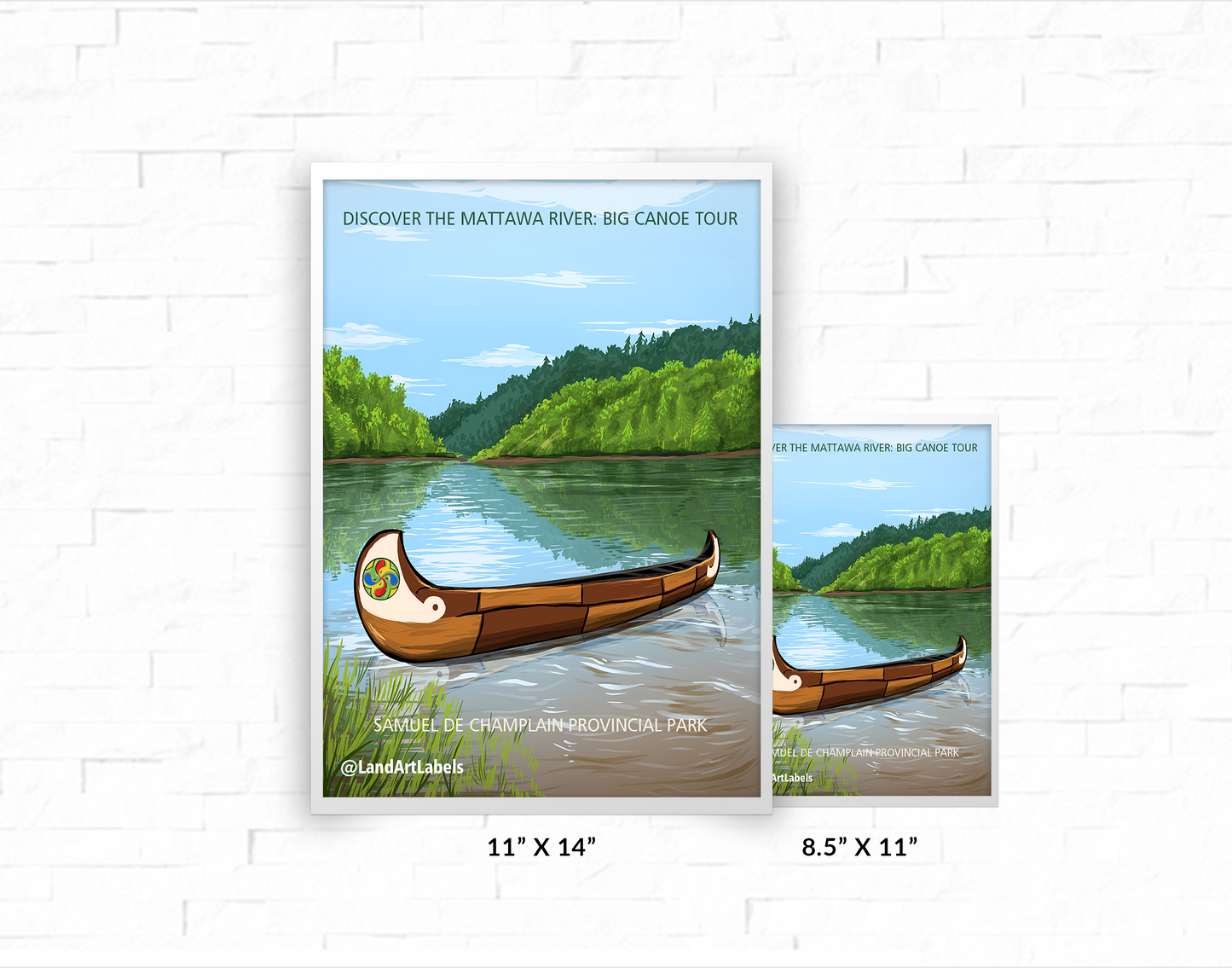 Samuel de Champlain Provincial Park, Big Canoe - Poster