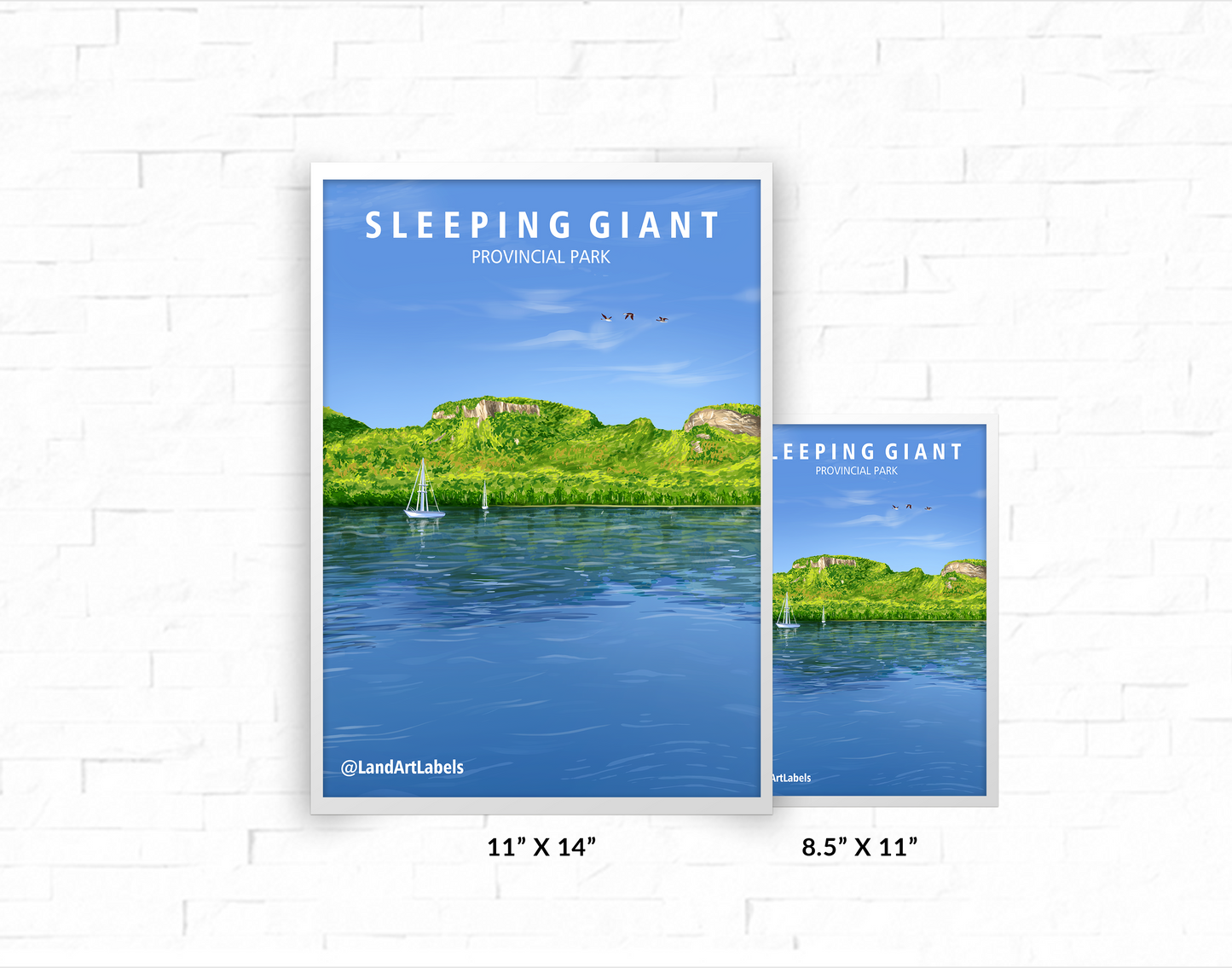 Sleeping Giant Provincial Park - Poster