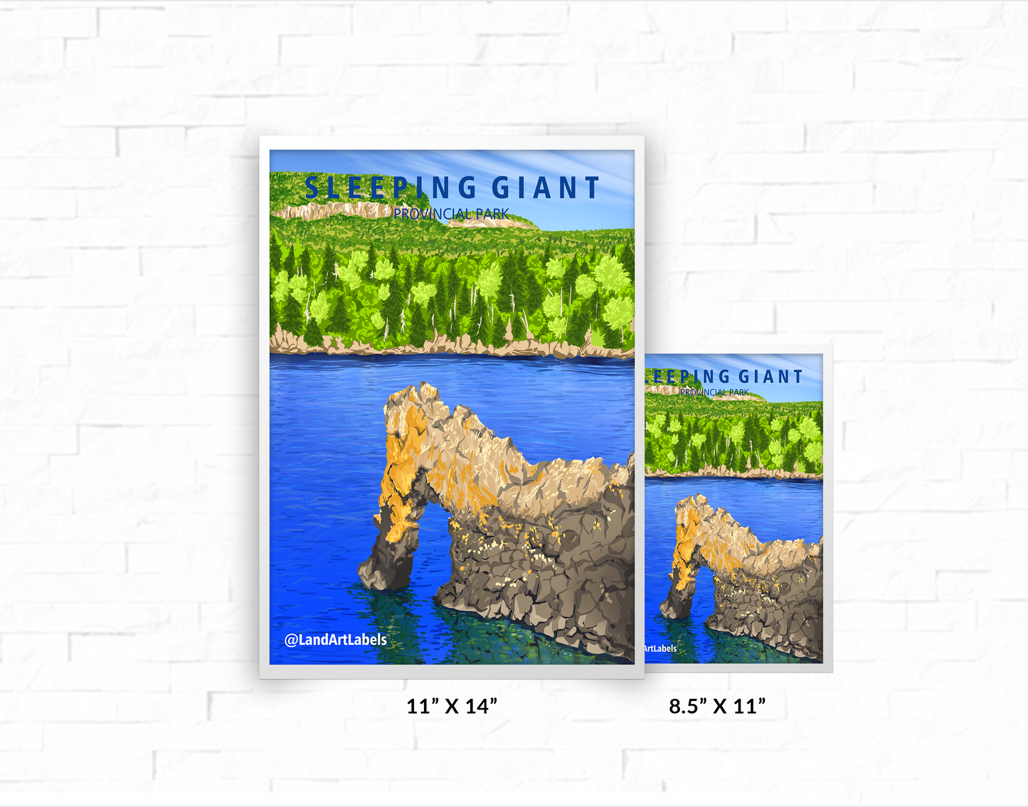 Sleeping Giant Provincial Park, Sea Lion - Poster