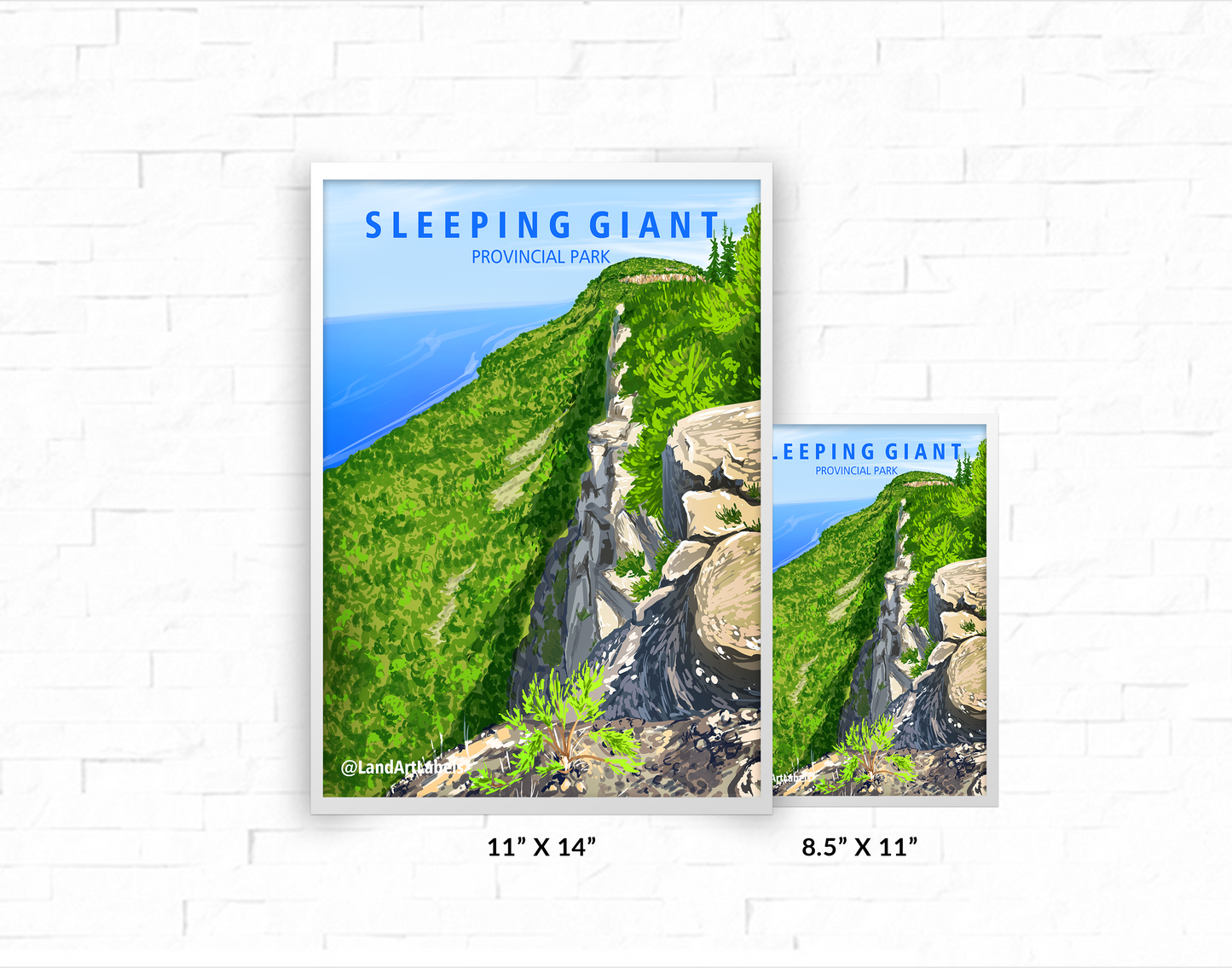 Sleeping Giant Provincial Park - Poster