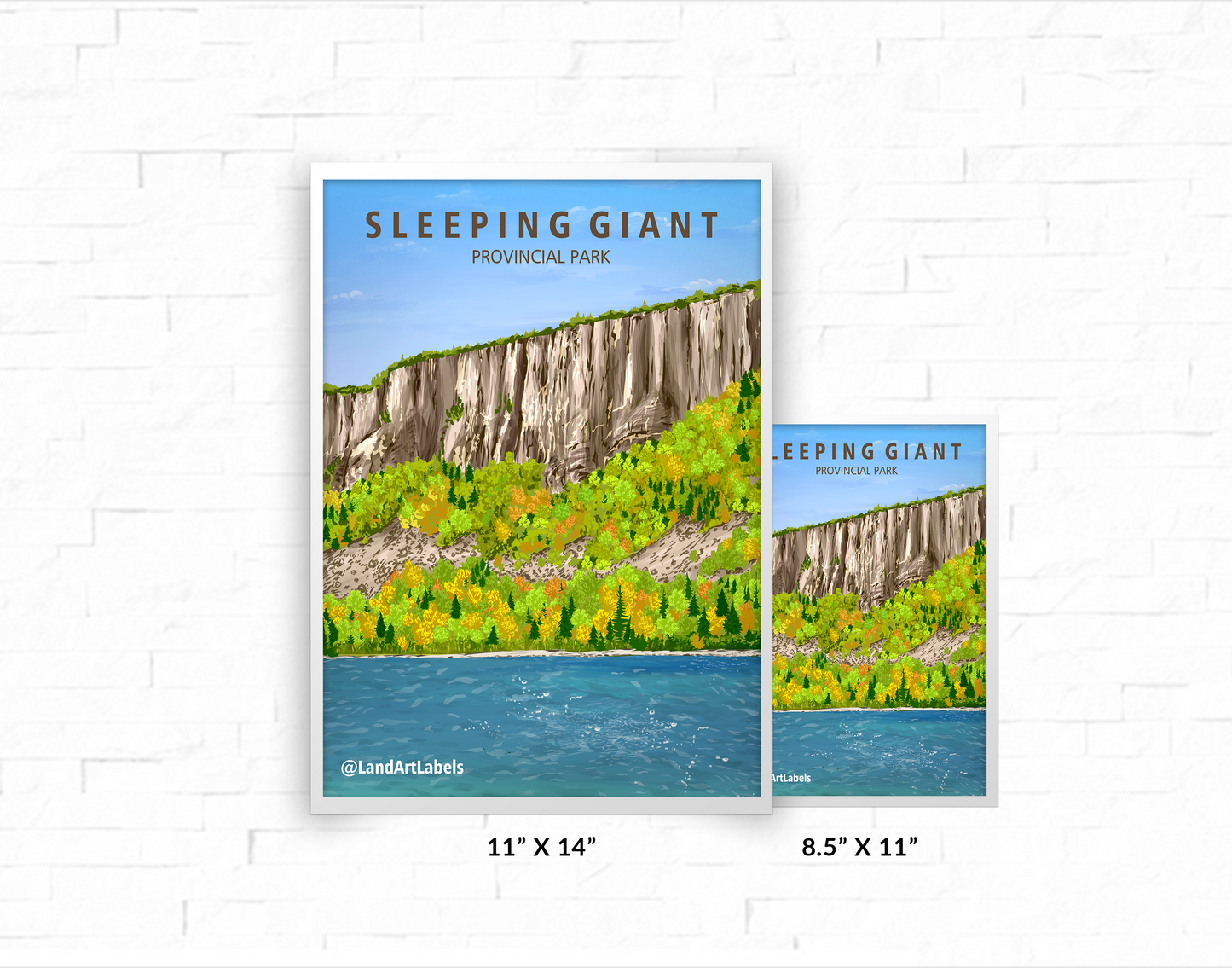 Sleeping Giant Provincial Park - Poster