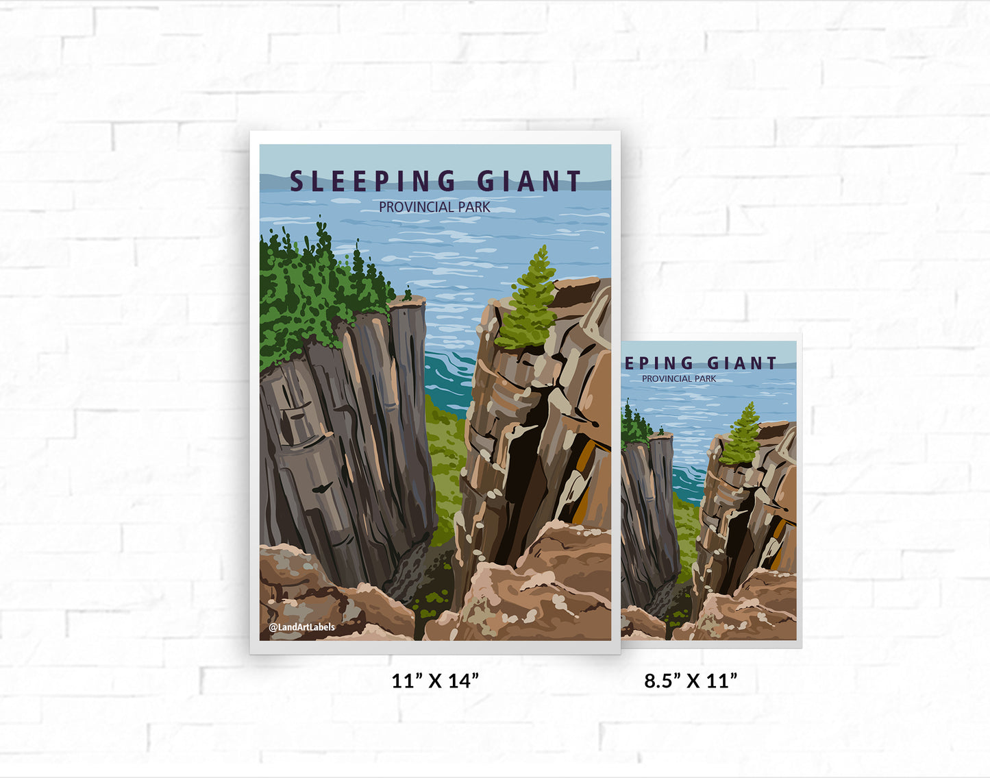 Sleeping Giant Provincial Park - Poster