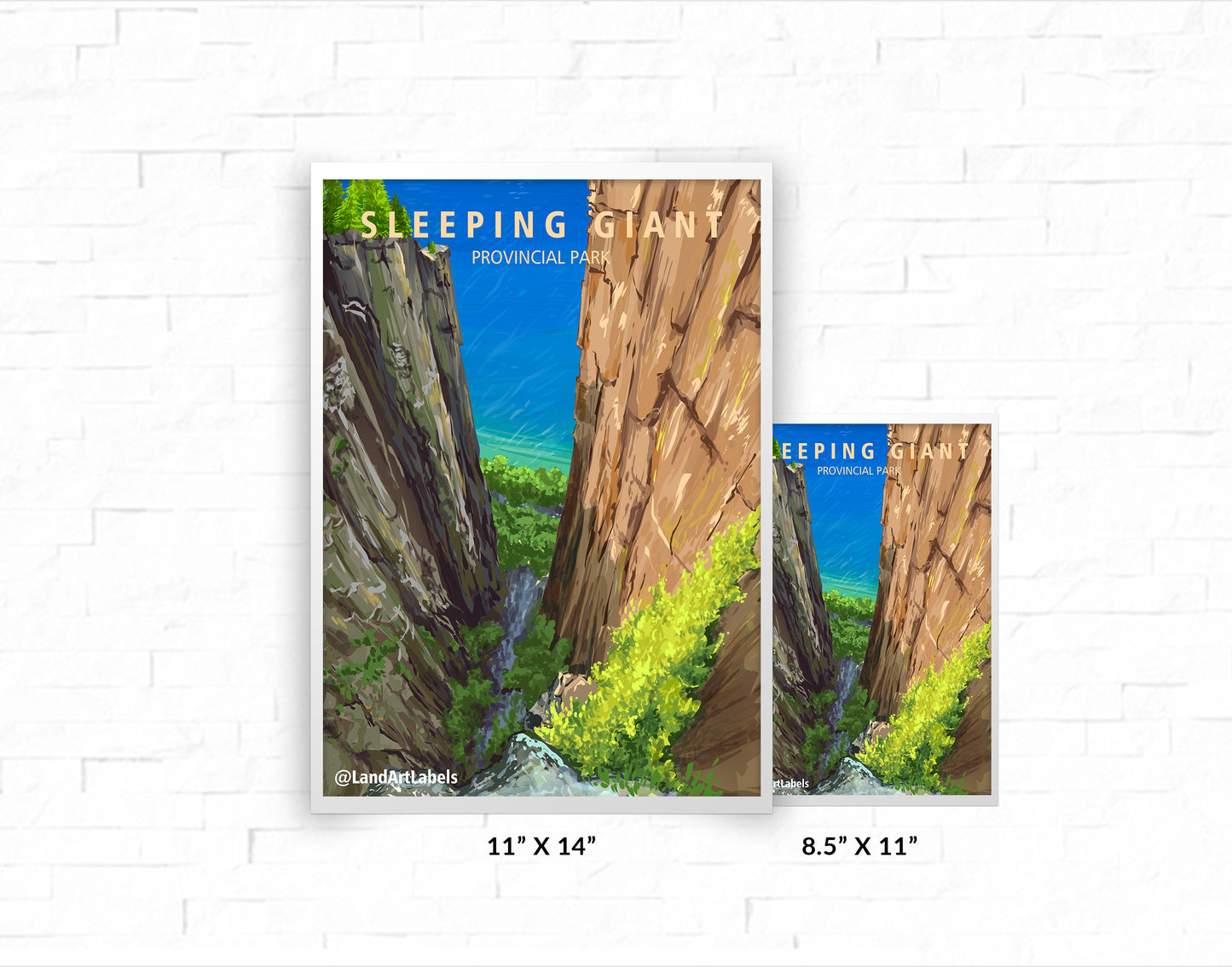 Sleeping Giant Provincial Park, Top Of the Giant - Poster