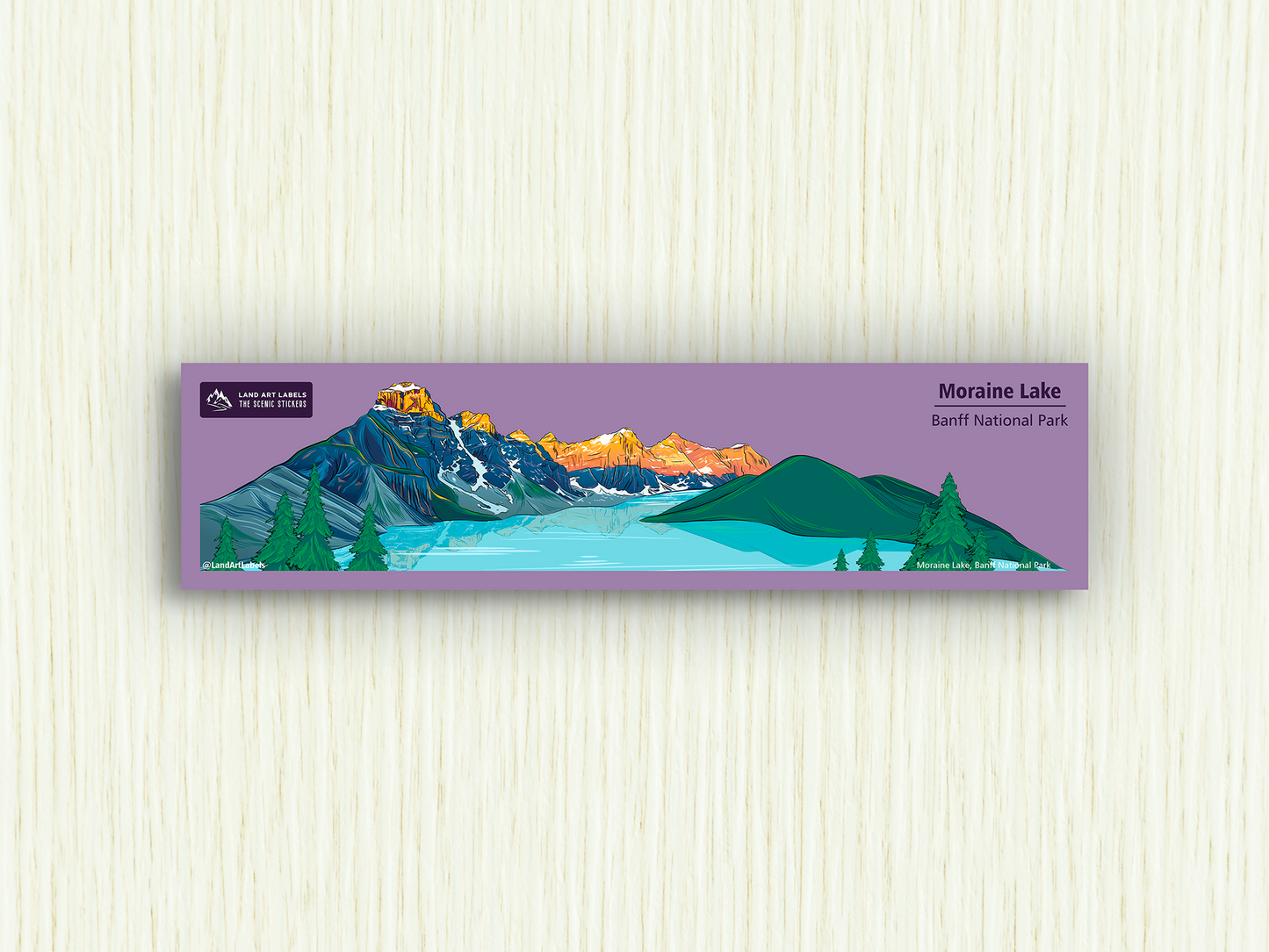 Banff National Park, Moraine Lake - Wrap Sticker