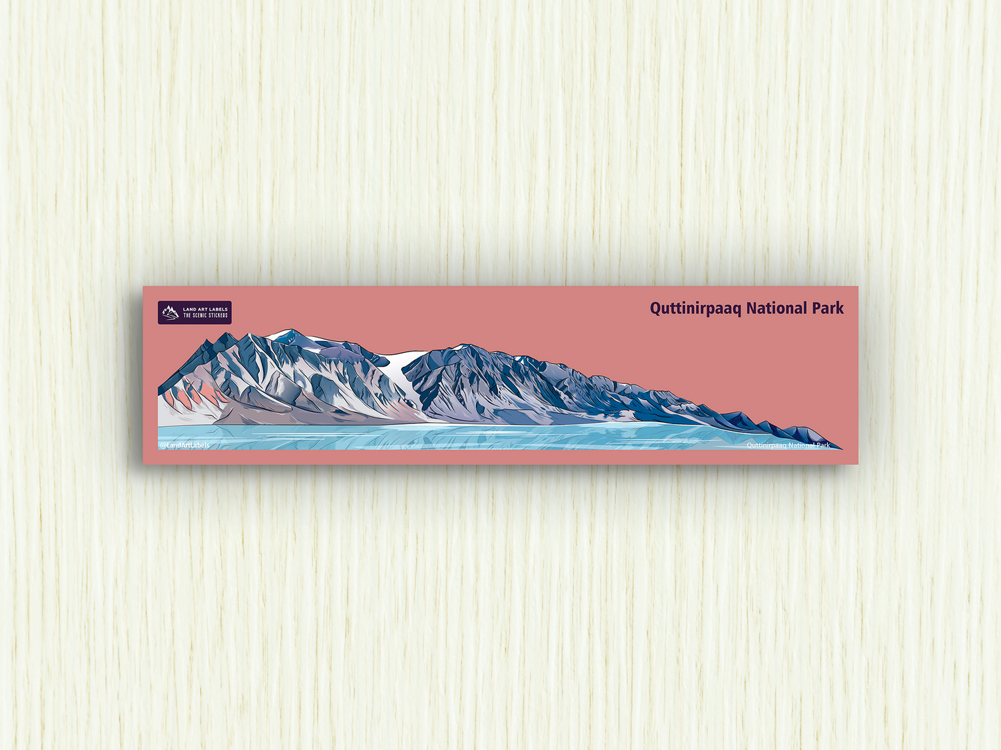 Quttinirpaaq National Park, Ellesmere Island, Nunavut - Wrap Sticker