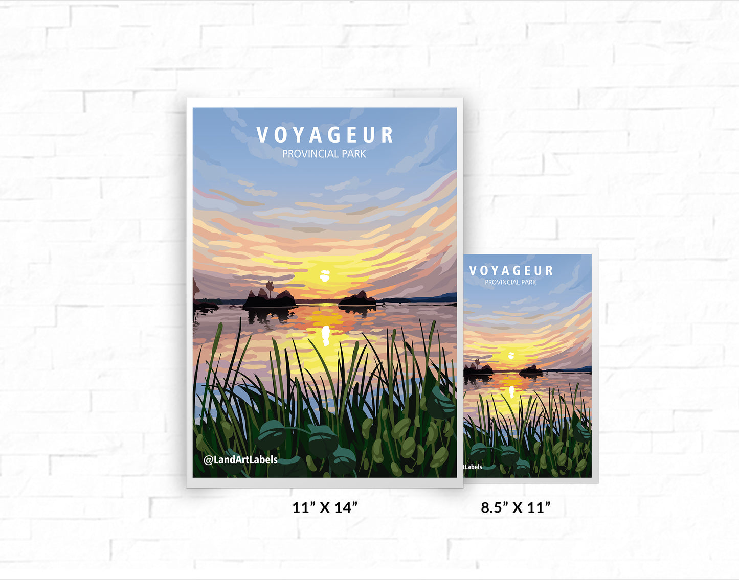 Voyageur Provincial Park - Poster