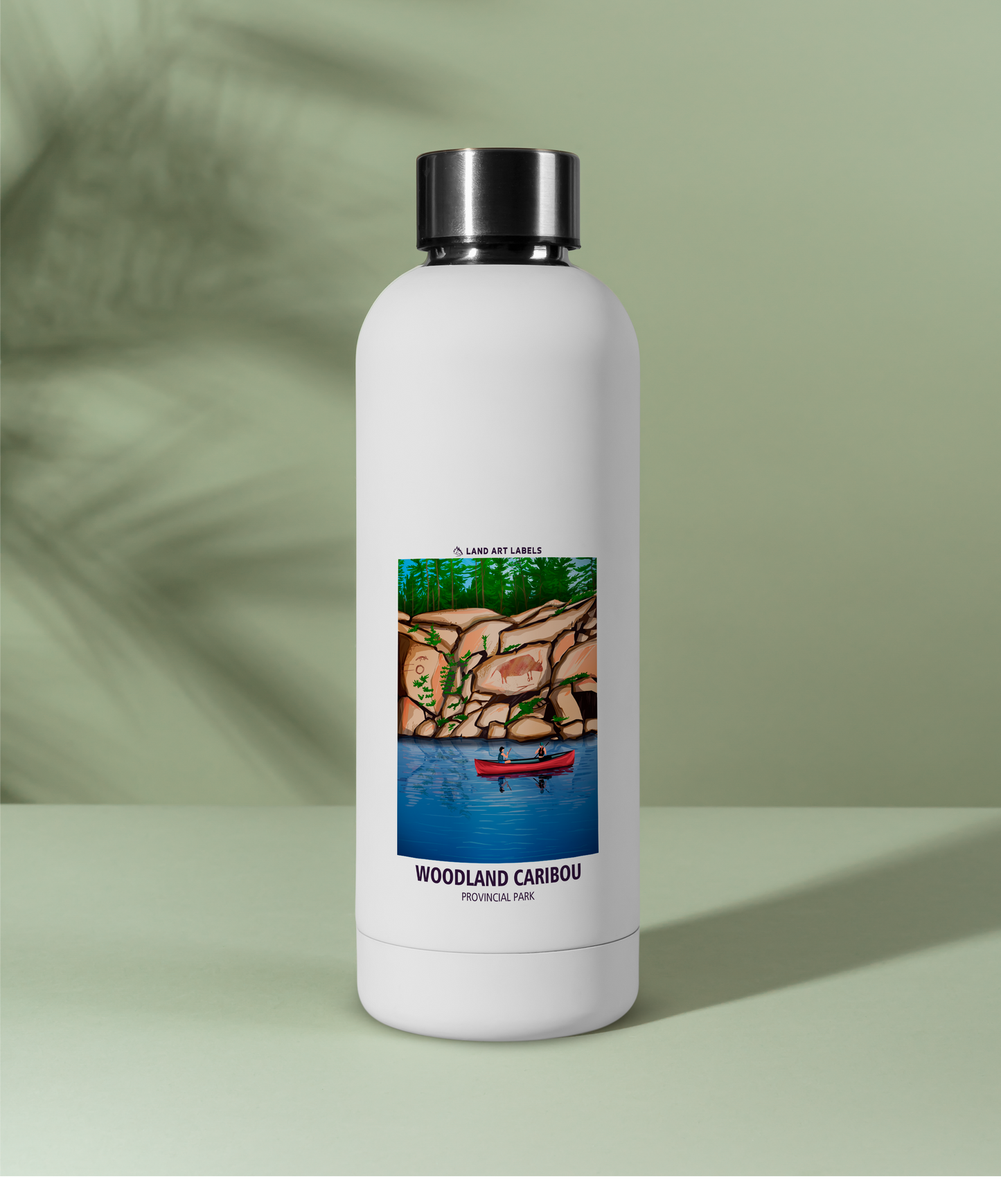 Woodland Caribou Provincial Park, Pictographs - Card Sticker