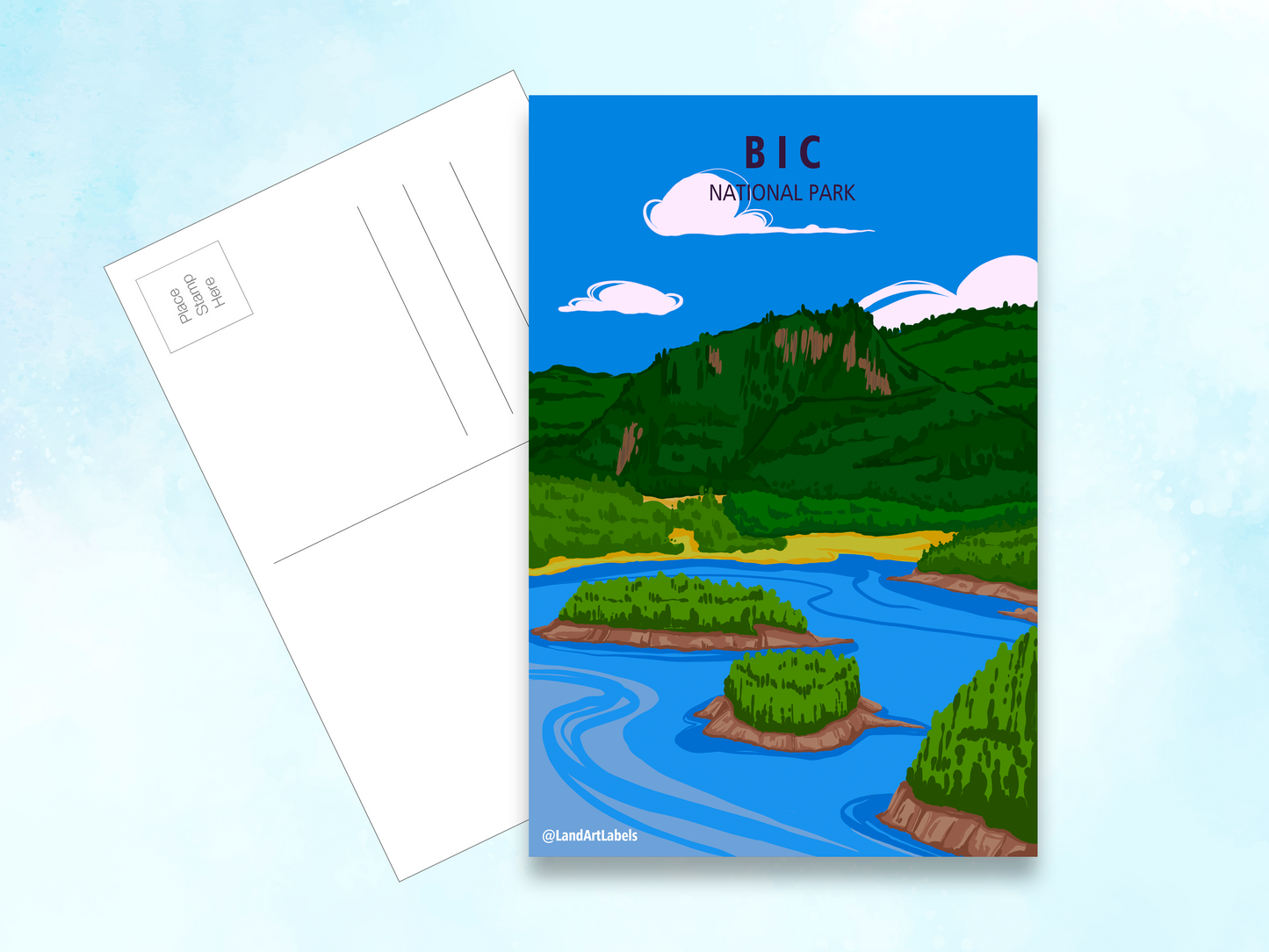 Bic National Park - Postcard