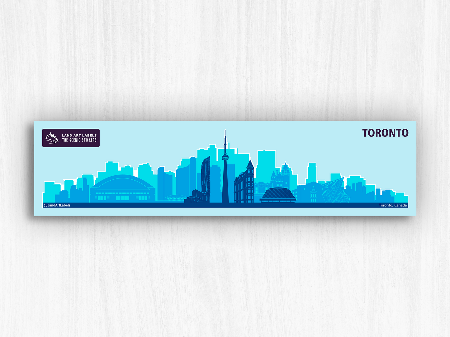 Toronto - City Wrap Sticker