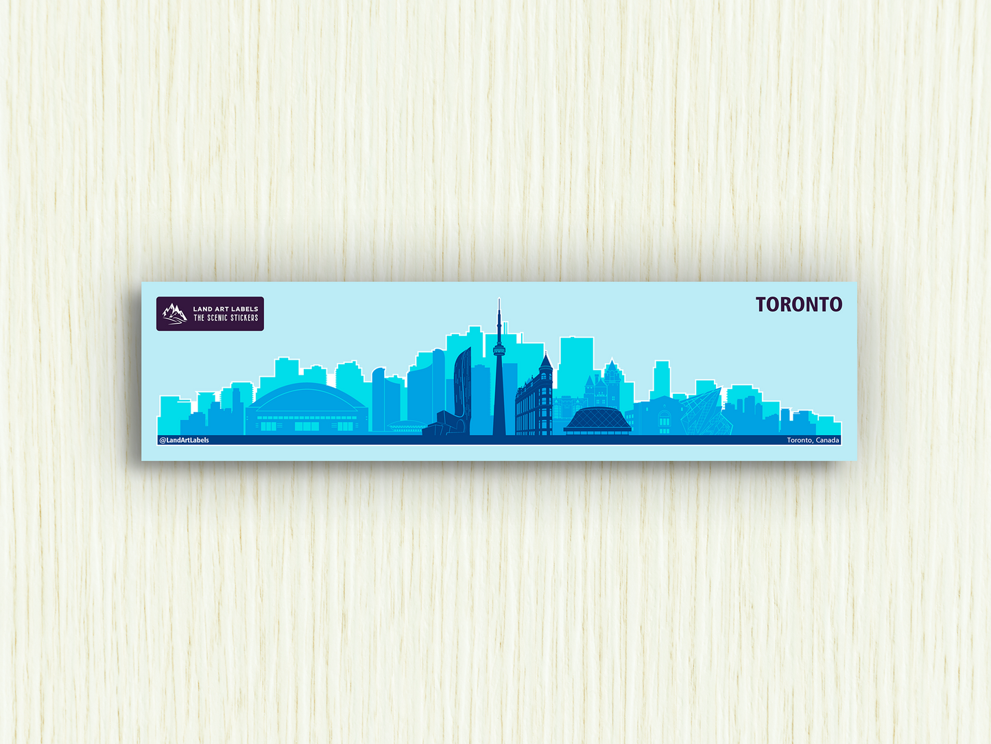 Toronto - City Wrap Sticker