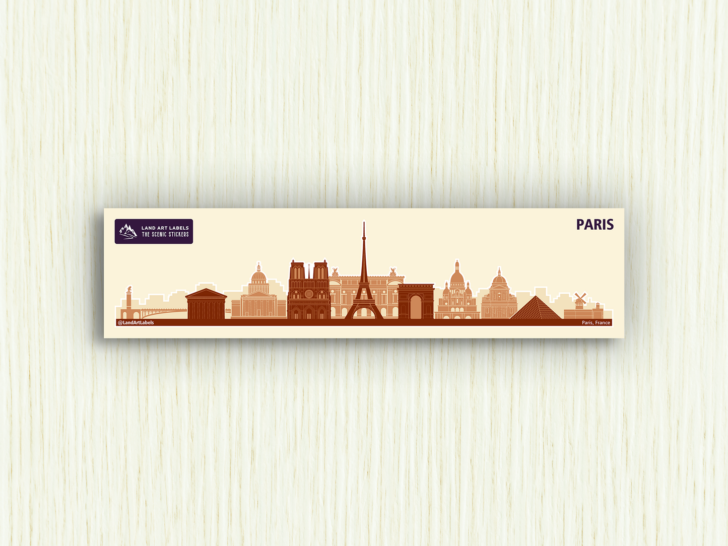 Paris - City Wrap Sticker
