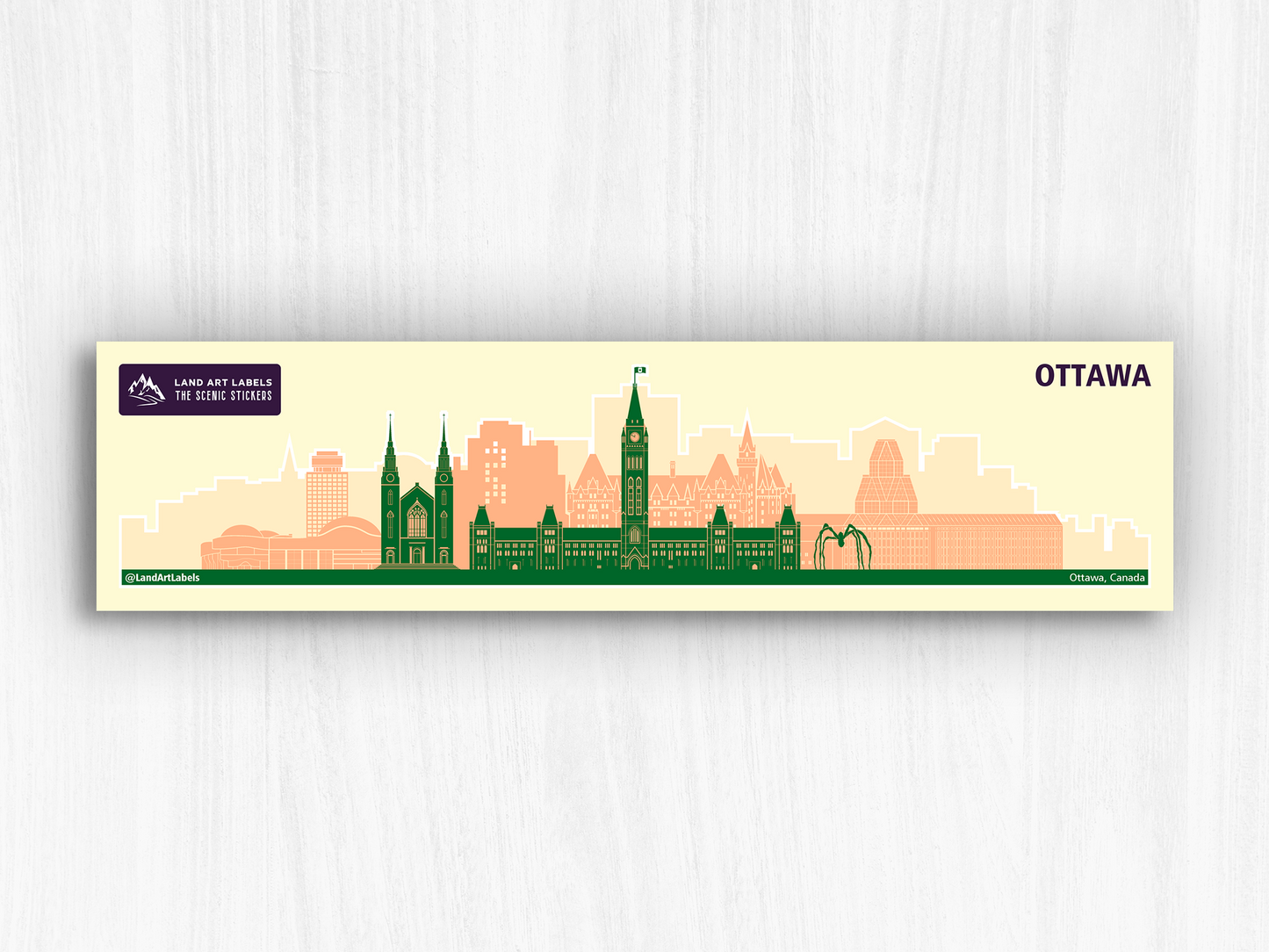 Ottawa - City Wrap Sticker