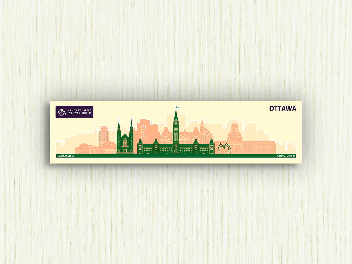 Ottawa - City Wrap Sticker