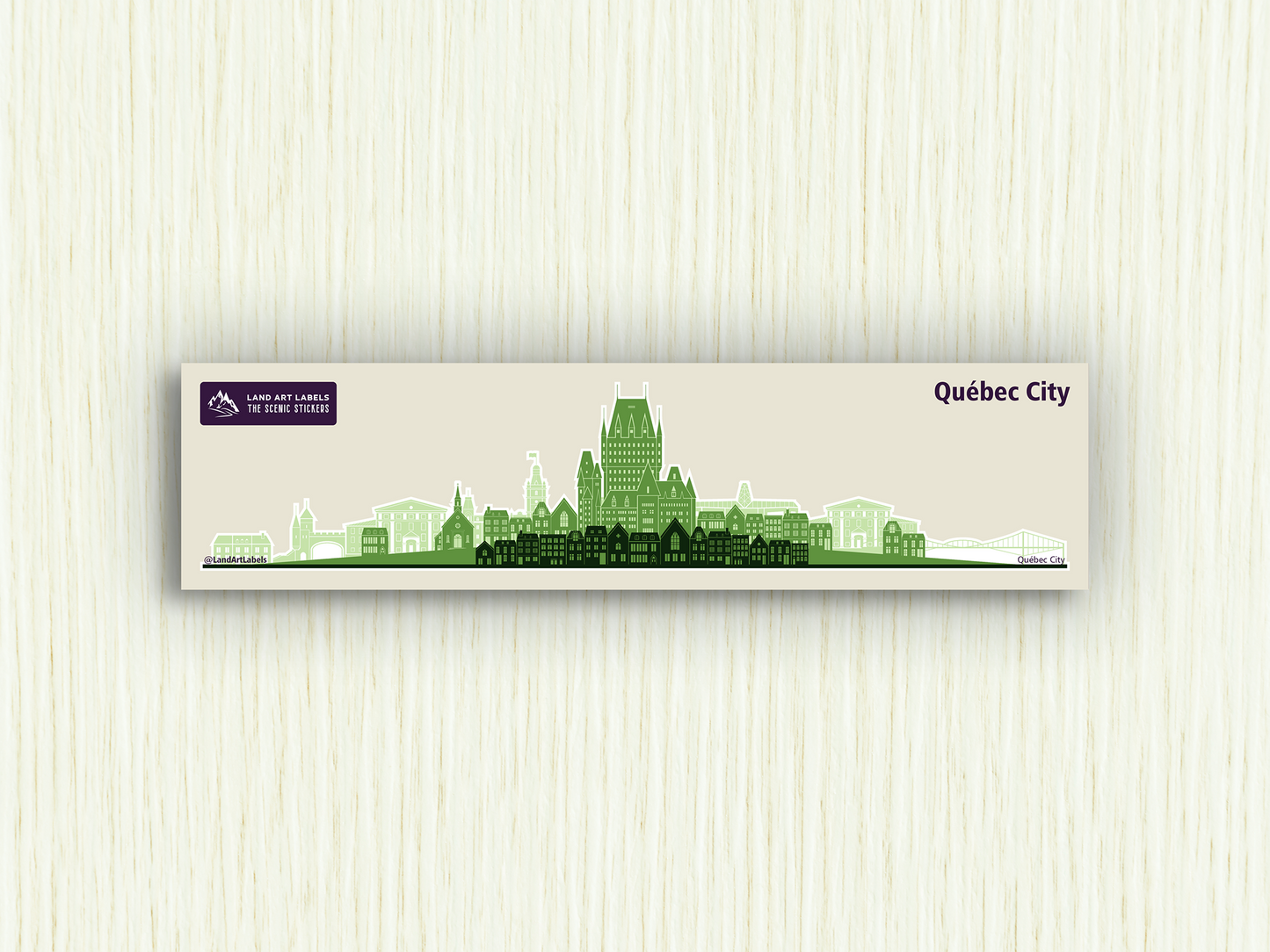 Quebec City - City Wrap Sticker