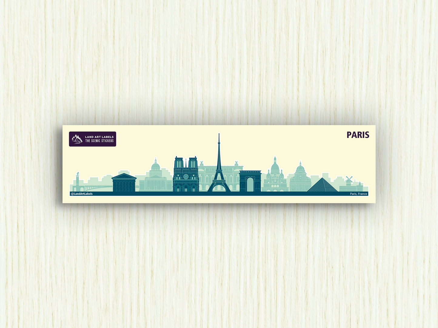 Paris - City Wrap Sticker