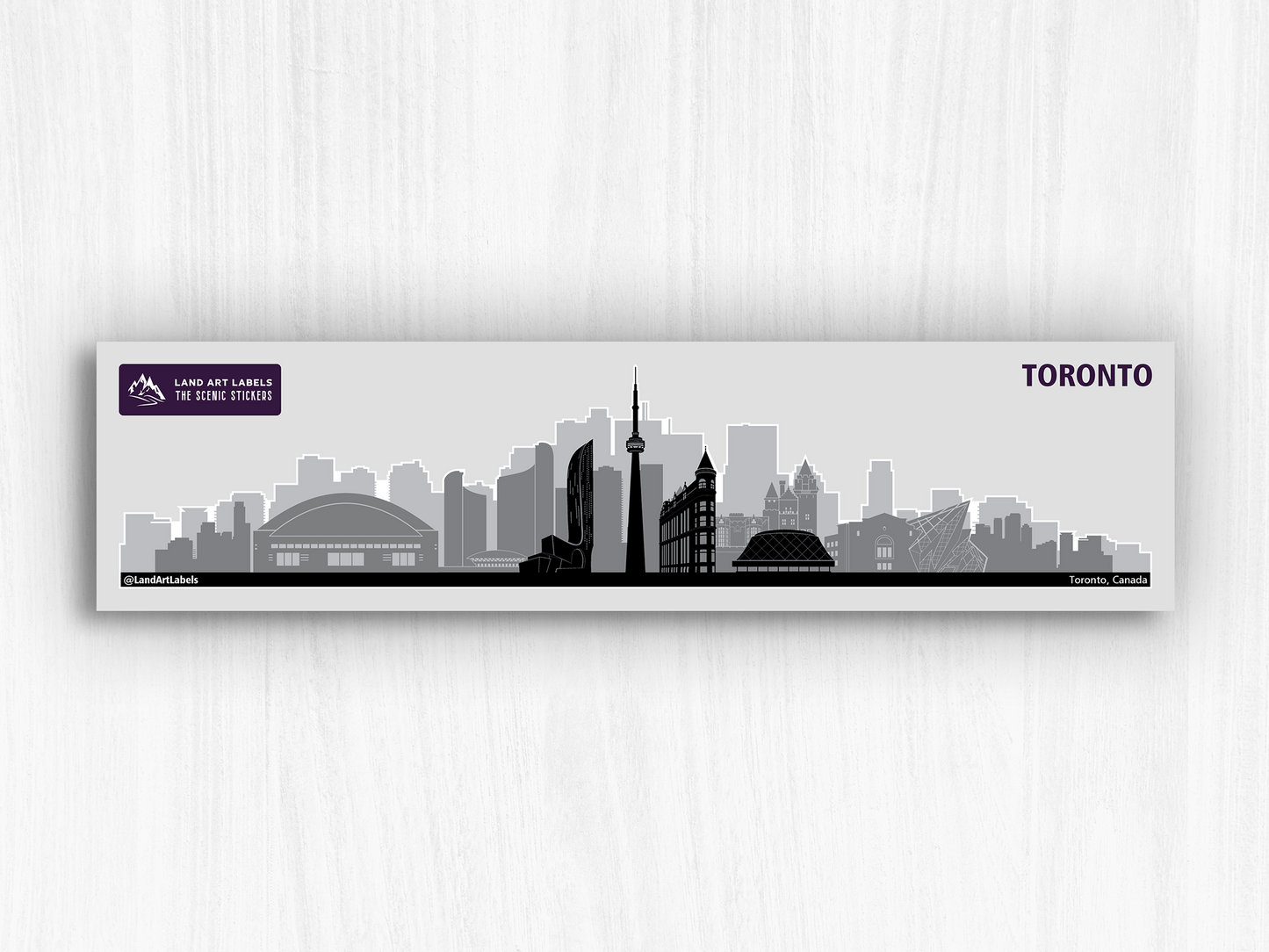 Toronto - City Wrap Sticker