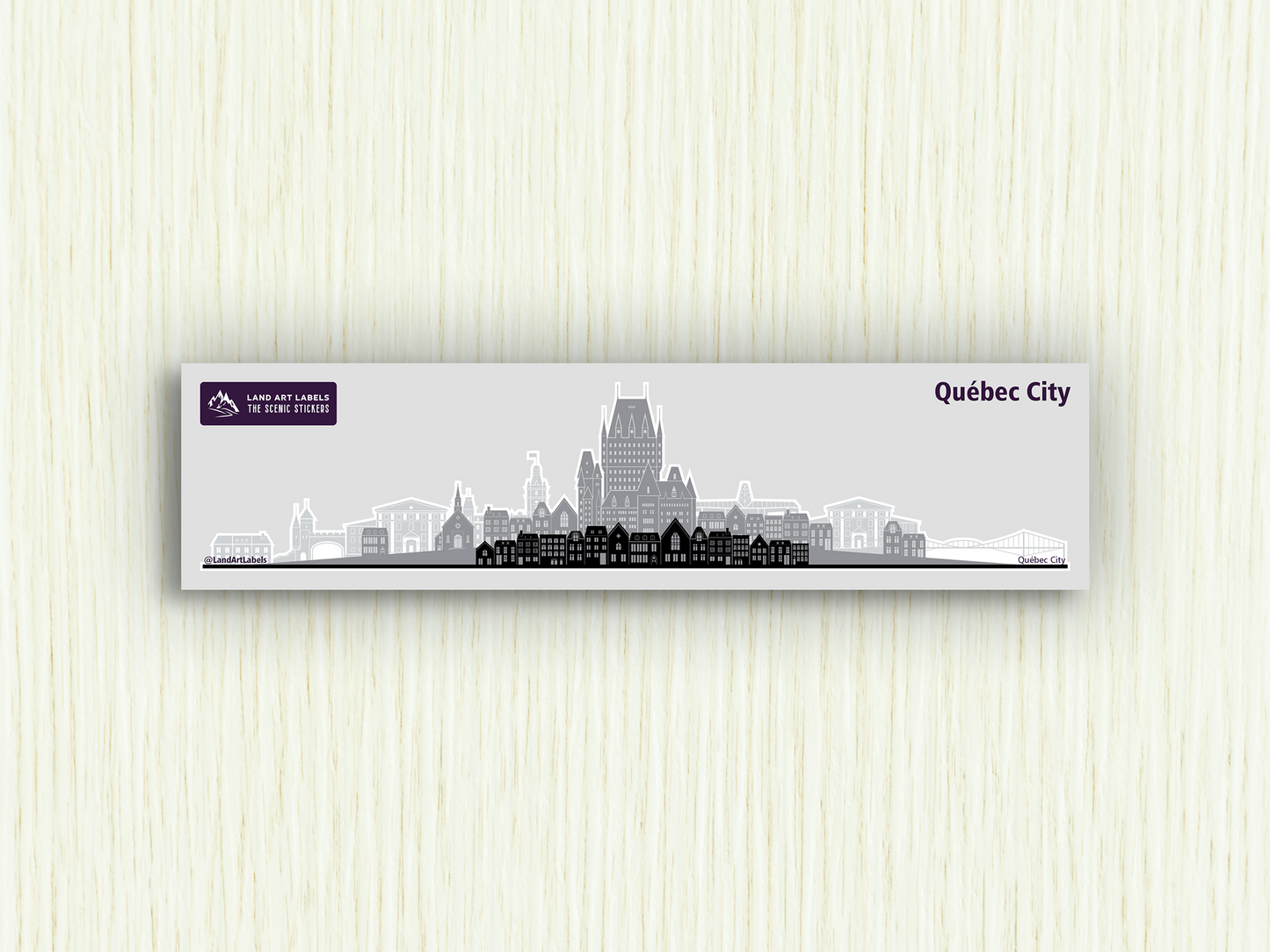 Quebec City - City Wrap Sticker