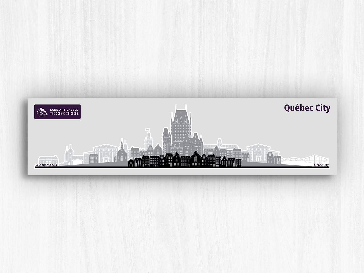 Quebec City - City Wrap Sticker