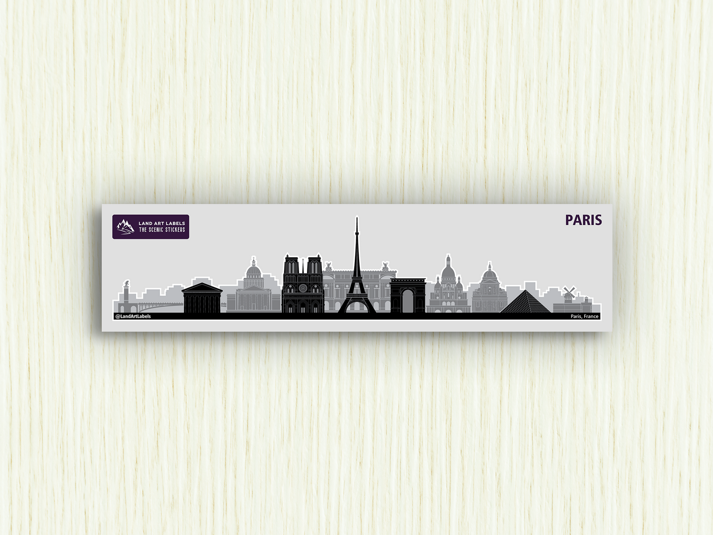 Paris - City Wrap Sticker