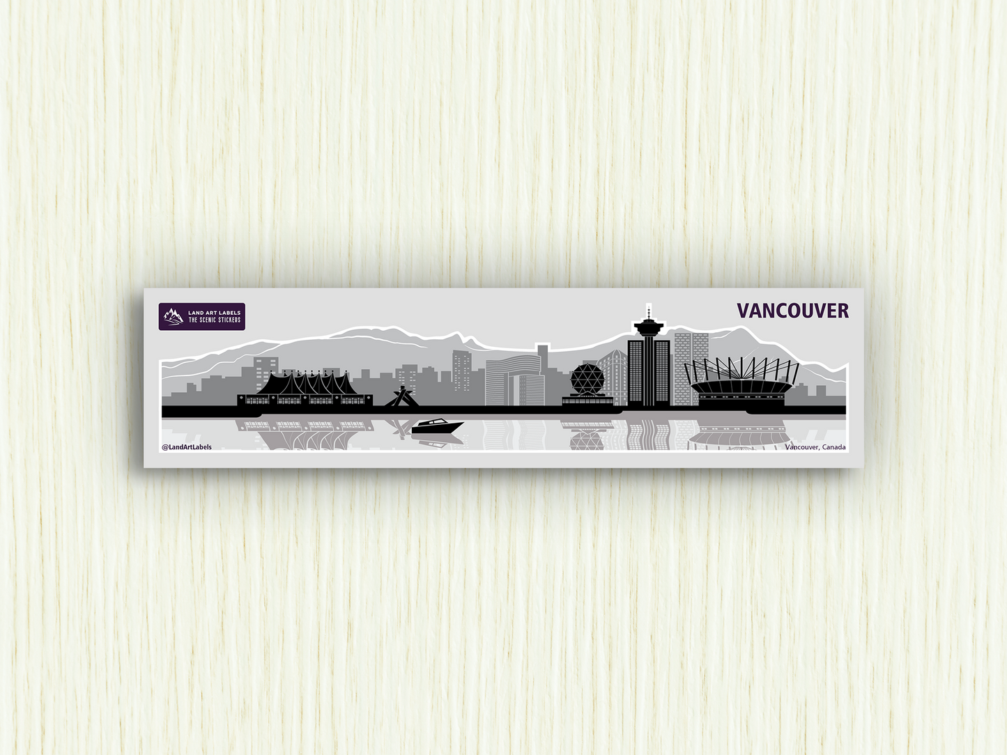 Vancouver - City Wrap Sticker