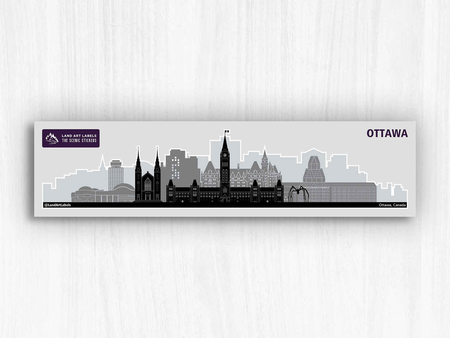 Ottawa - City Wrap Sticker
