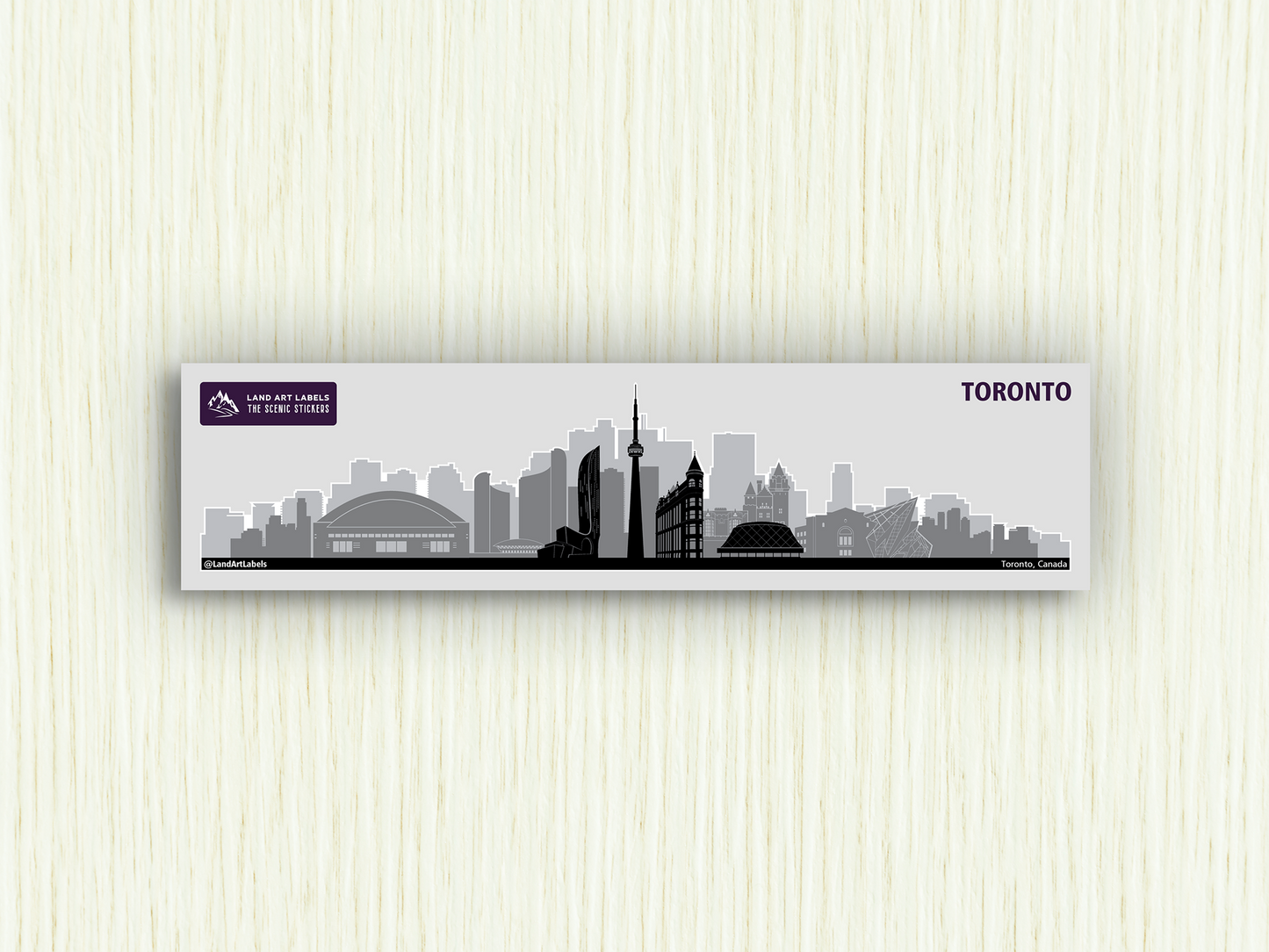 Toronto - City Wrap Sticker