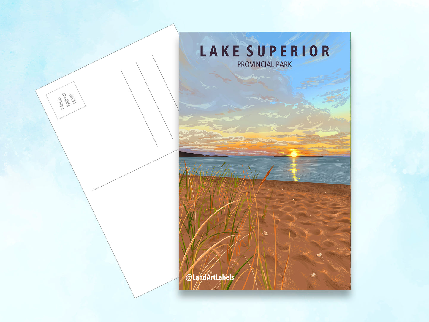Lake Superior Provincial Park - Postcard