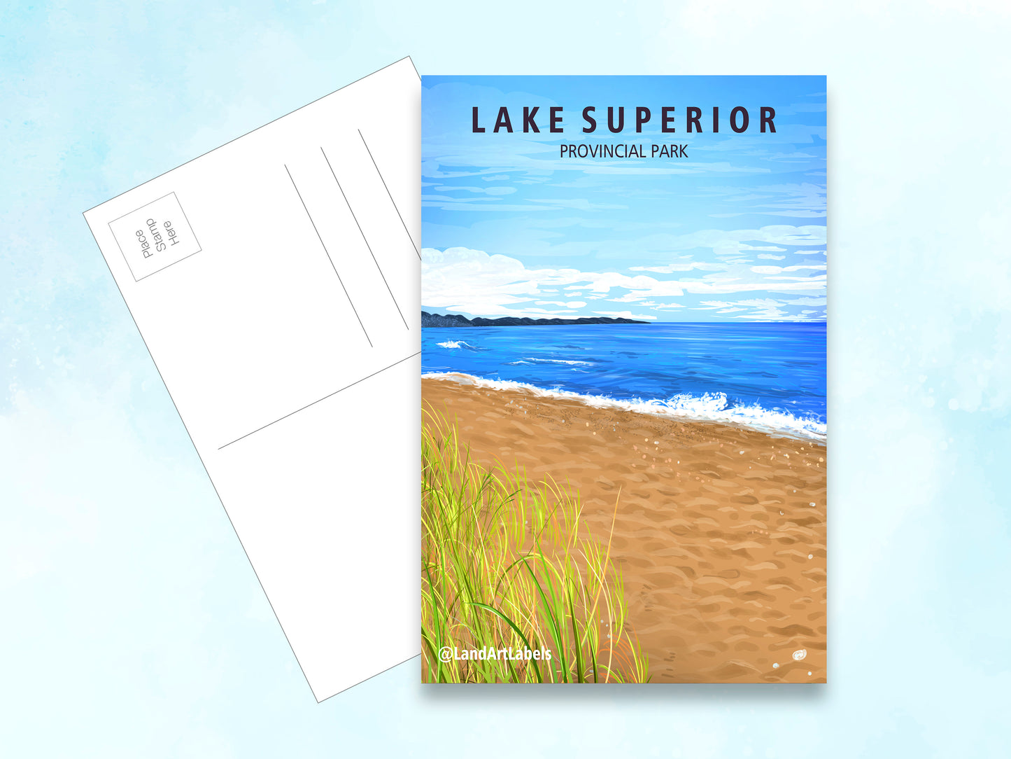 Lake Superior Provincial Park - Postcard