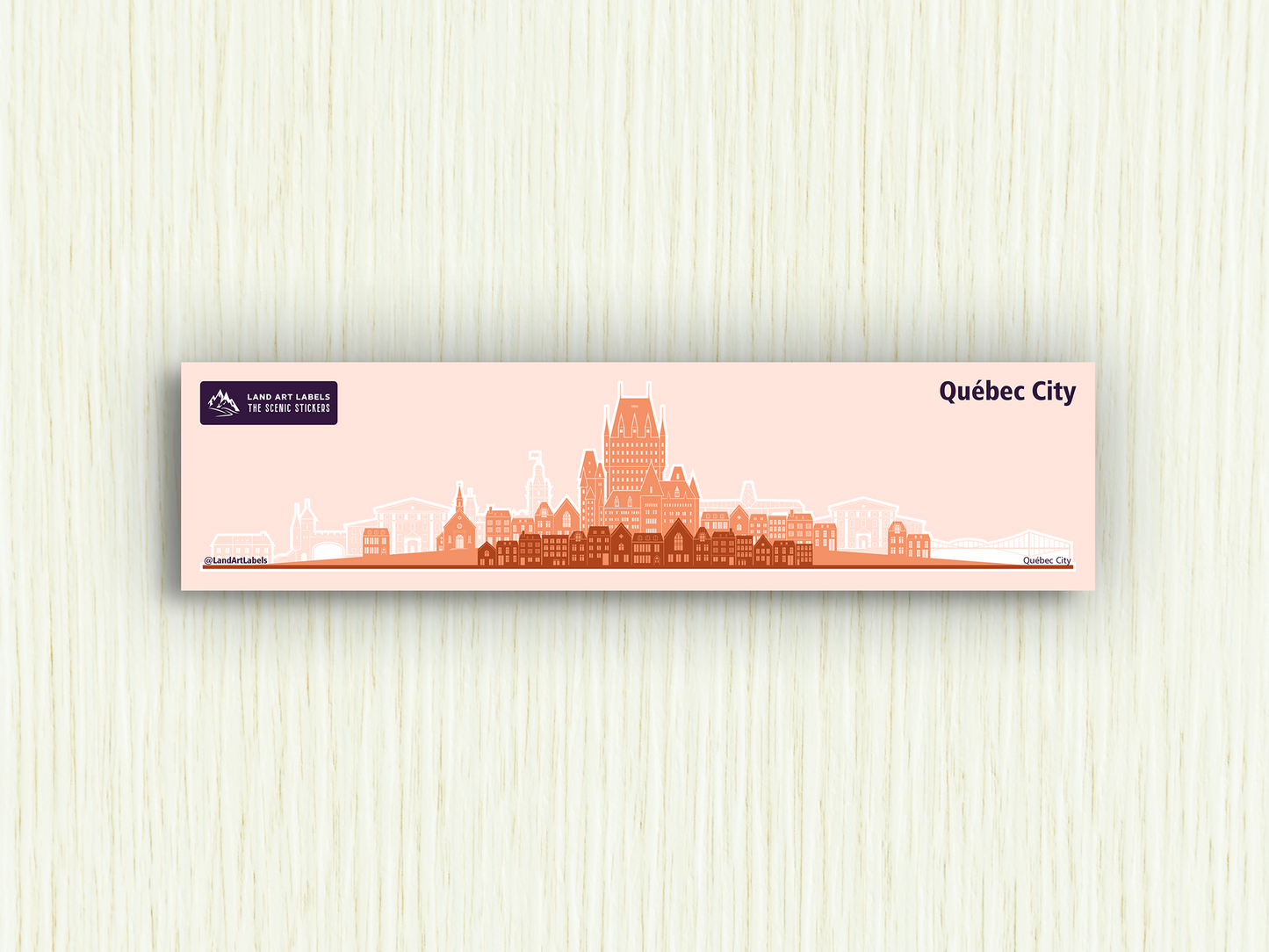 Quebec City - City Wrap Sticker