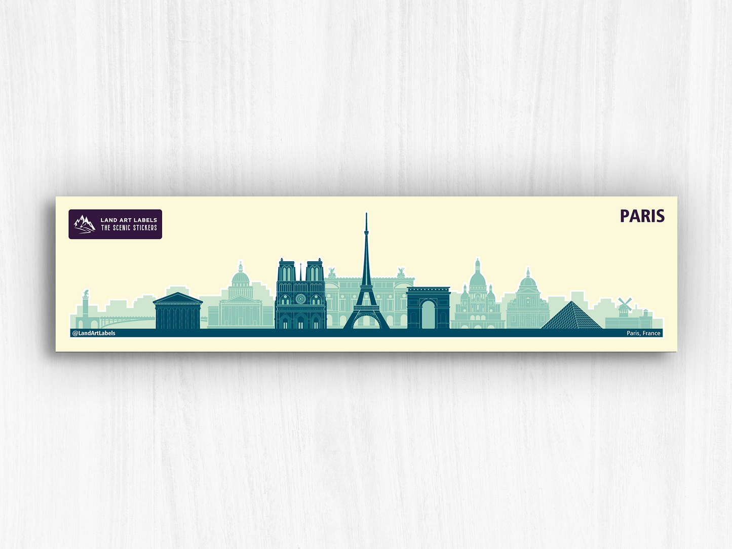 Paris - City Wrap Sticker