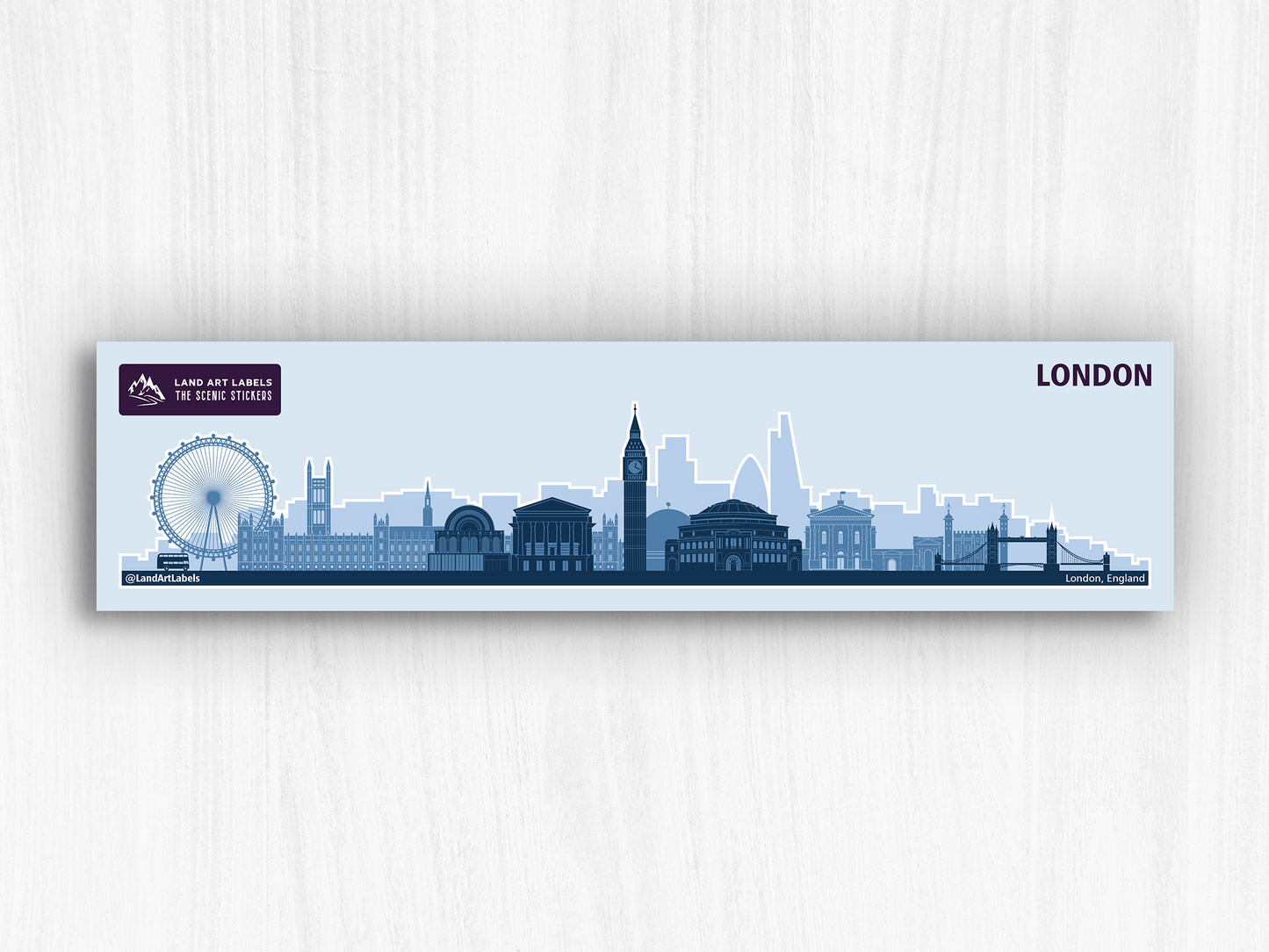 London - City Wrap Sticker