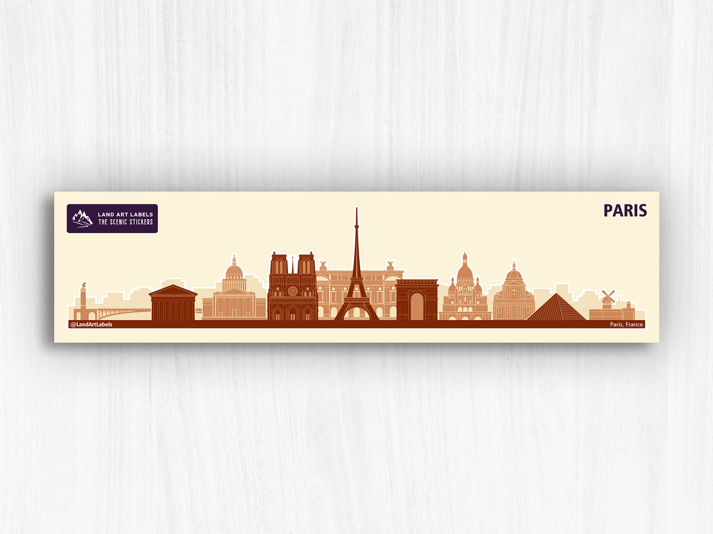 Paris - City Wrap Sticker