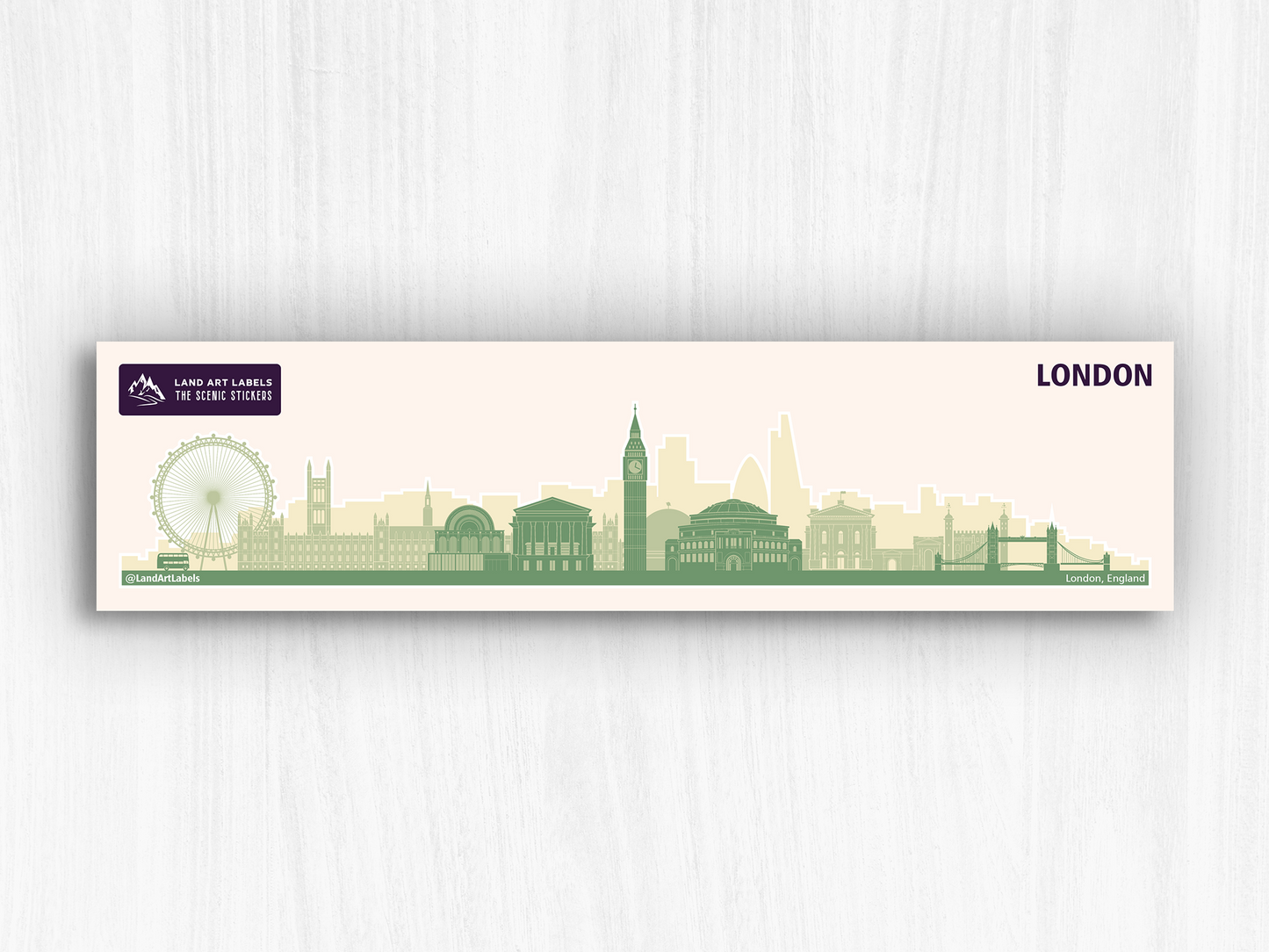 London - City Wrap Sticker