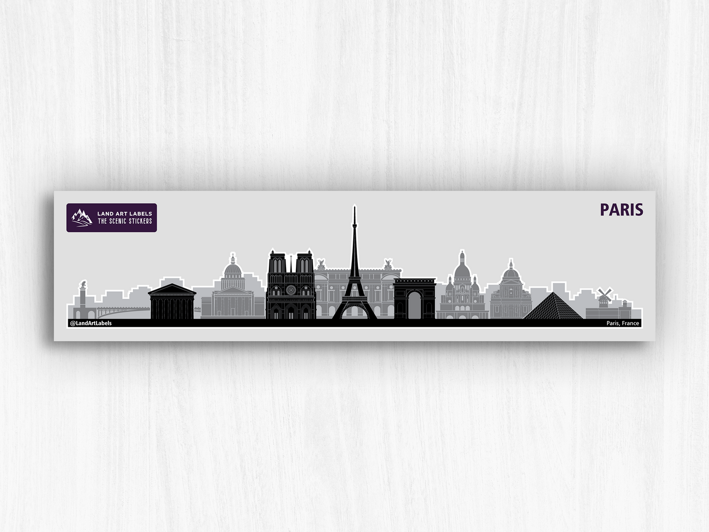 Paris - City Wrap Sticker