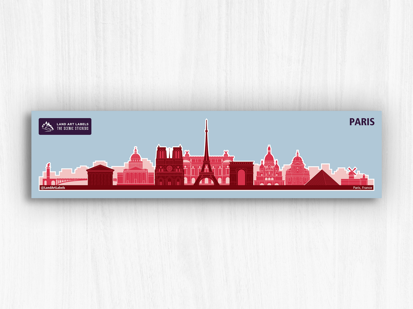 Paris - City Wrap Sticker