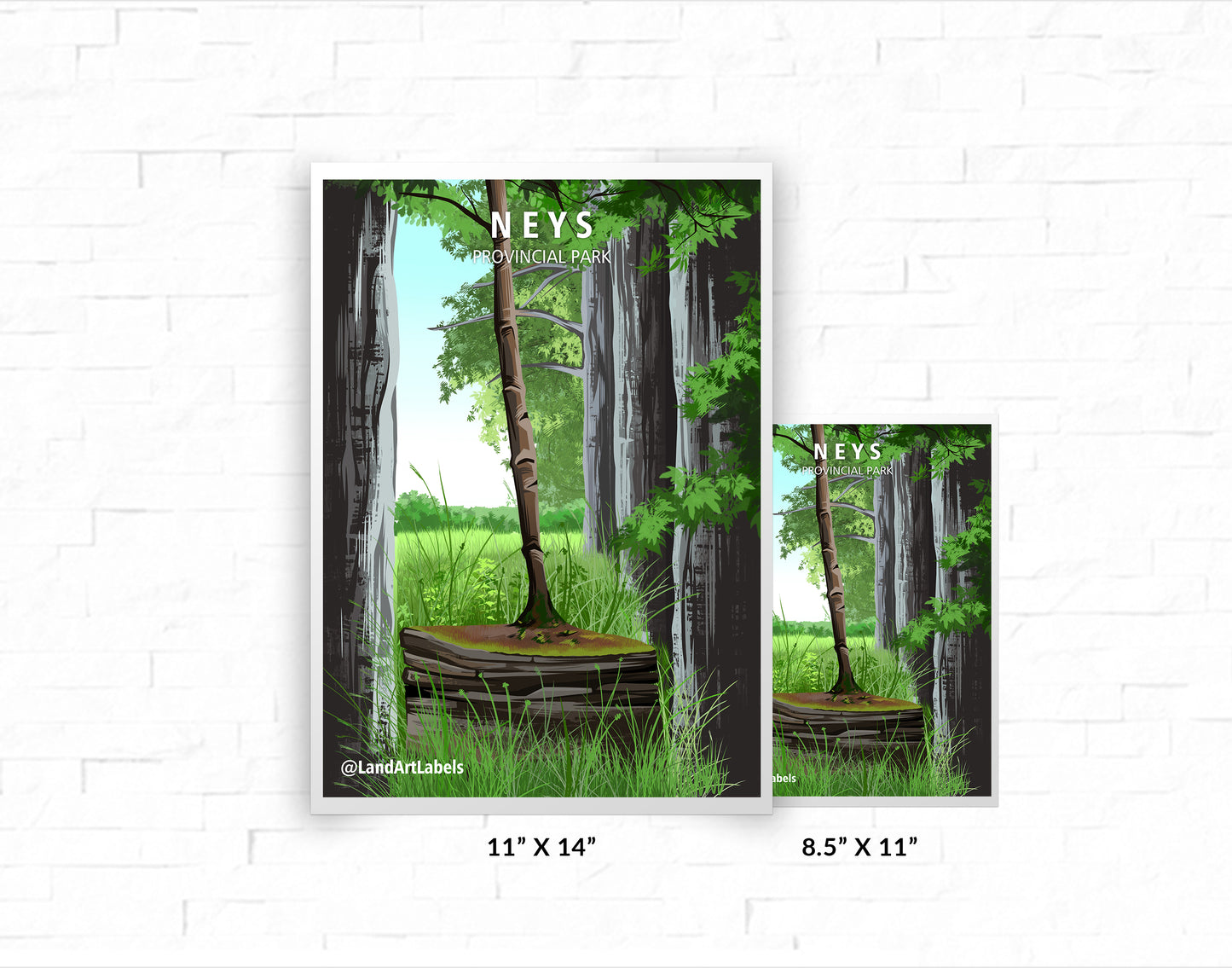 Neys Provincial Park - Poster