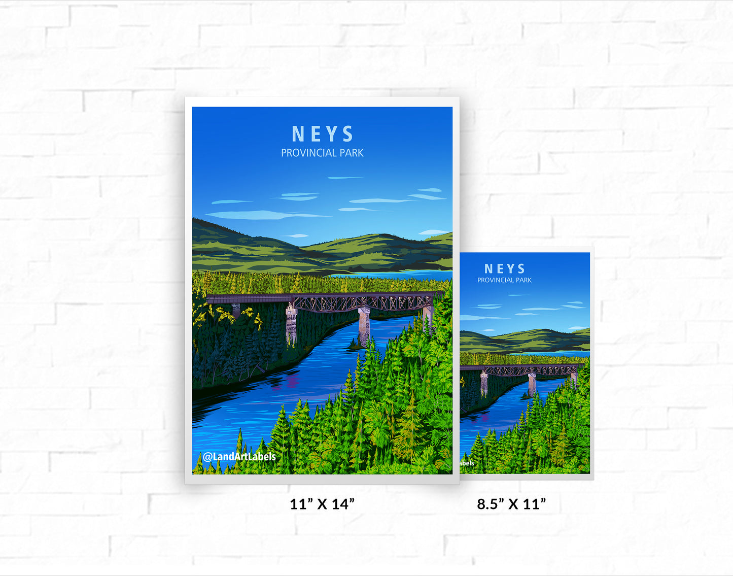 Neys Provincial Park - Poster