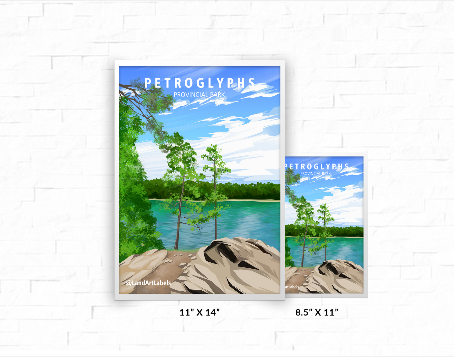Petroglyphs Provincial Park - Poster