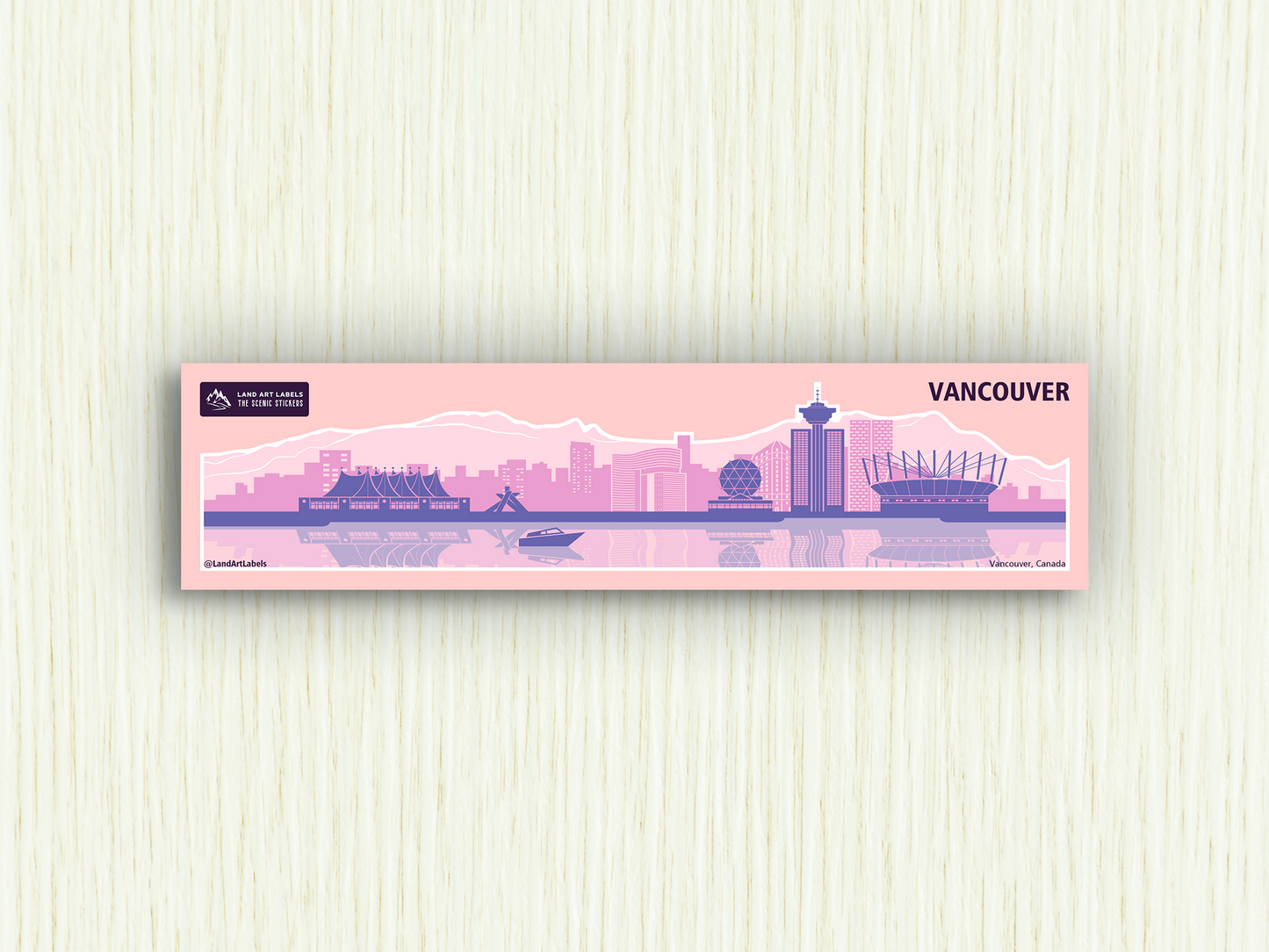 Vancouver - City Wrap Sticker