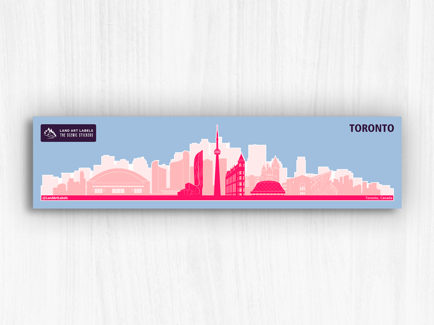 Toronto - City Wrap Sticker