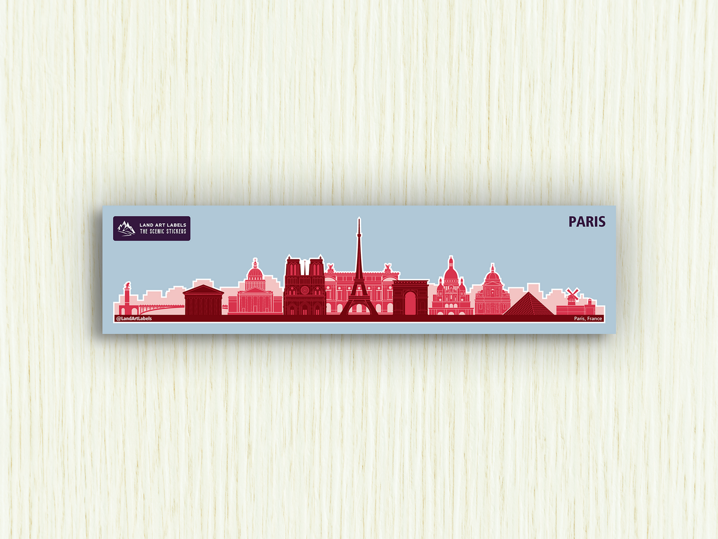 Paris - City Wrap Sticker