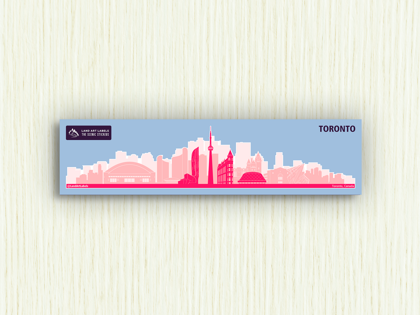 Toronto - City Wrap Sticker