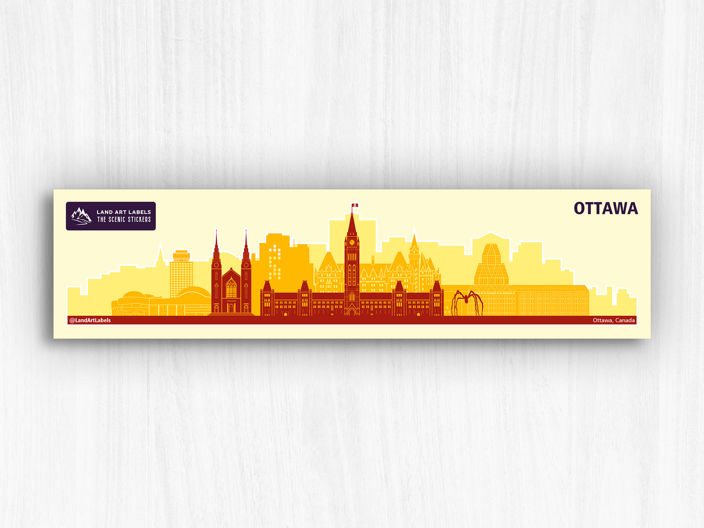 Ottawa - City Wrap Sticker