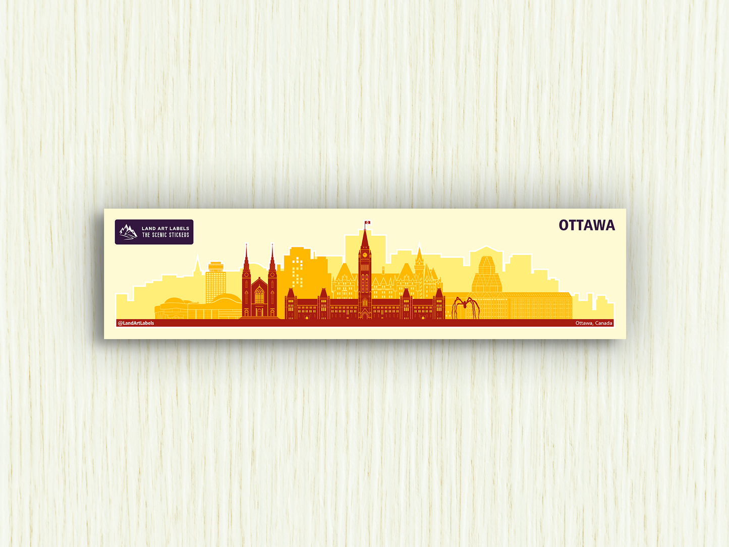 Ottawa - City Wrap Sticker
