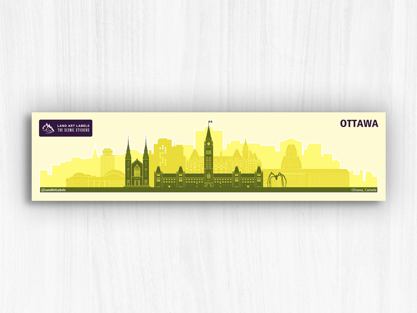 Ottawa - City Wrap Sticker