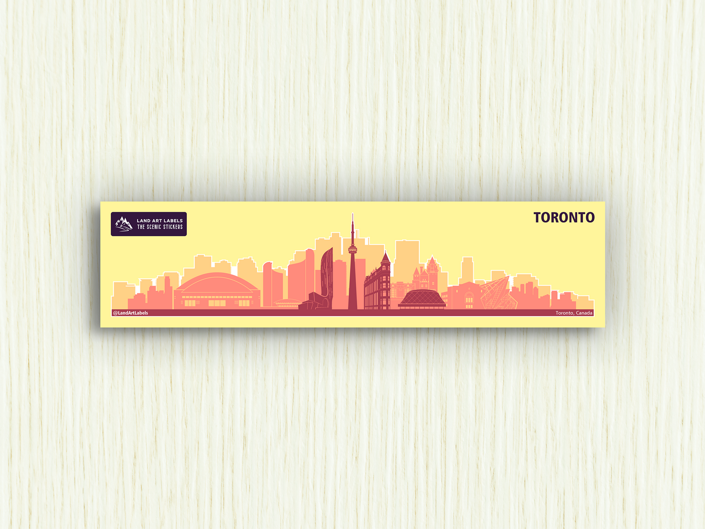 Toronto - City Wrap Sticker